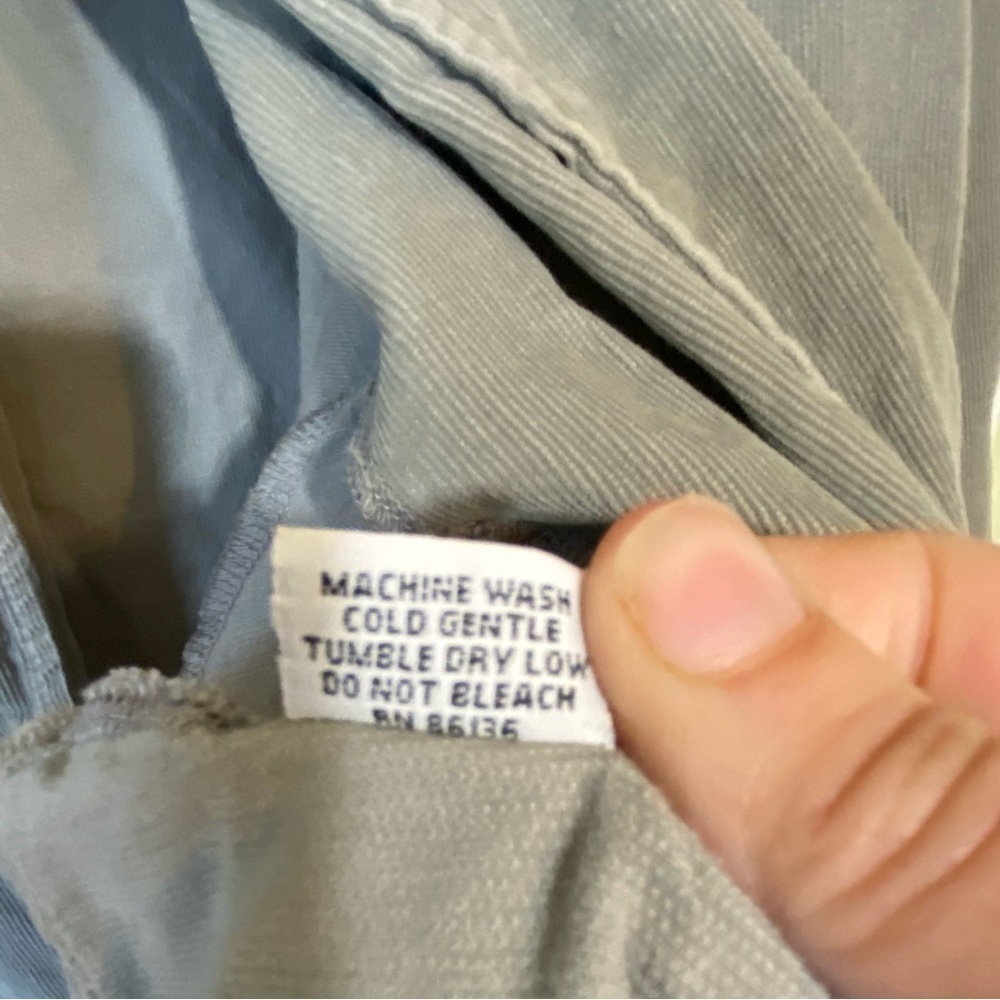 Bryn Walker Long Corduroy Jacket Gray Sz Small - Picture 8 of 10